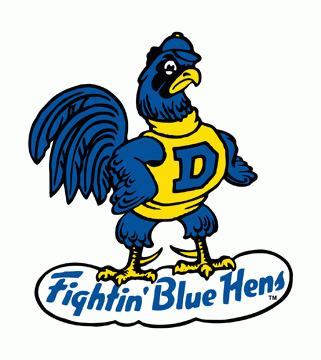 Delaware Blue Hens 1950-1992 Primary Logo diy DTF decal sticker